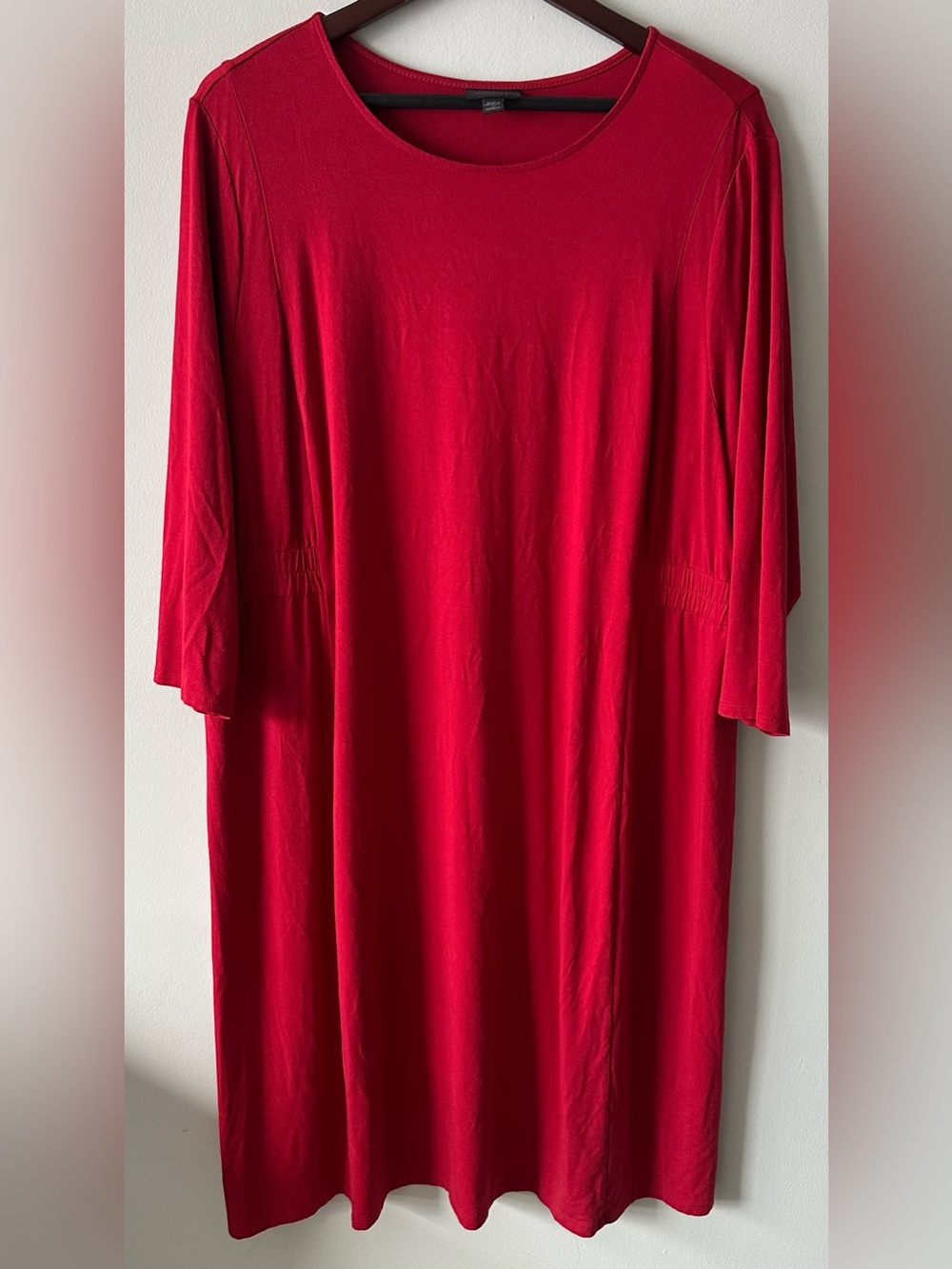 J. Jill Wearever Collection size 2X red dress